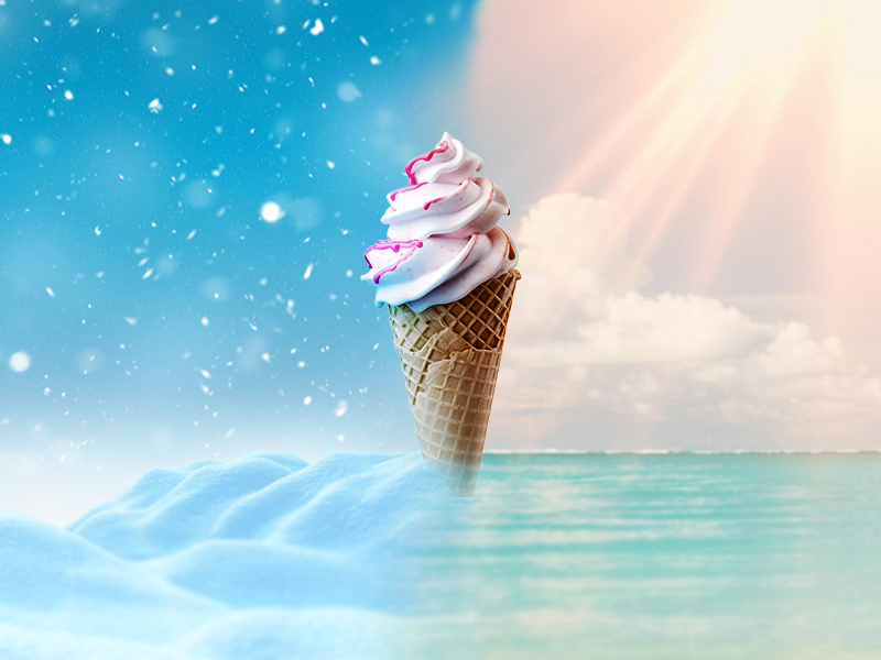 10 reasons why ice cream is an all weather treat